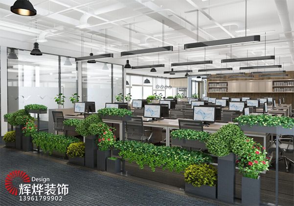 無錫辦公樓裝修辦公區(qū)