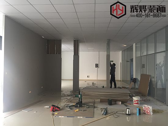 楊氏無錫廠房裝修工程進度反饋